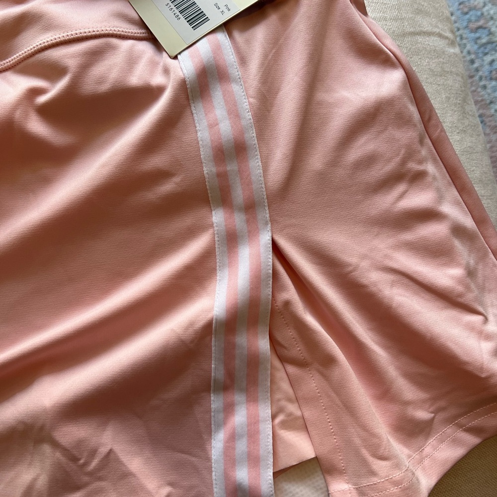 NWT Tuckernuck Pink Retro Stripe 14 Inch Court Tennis Skirt - Picture 4 of 6